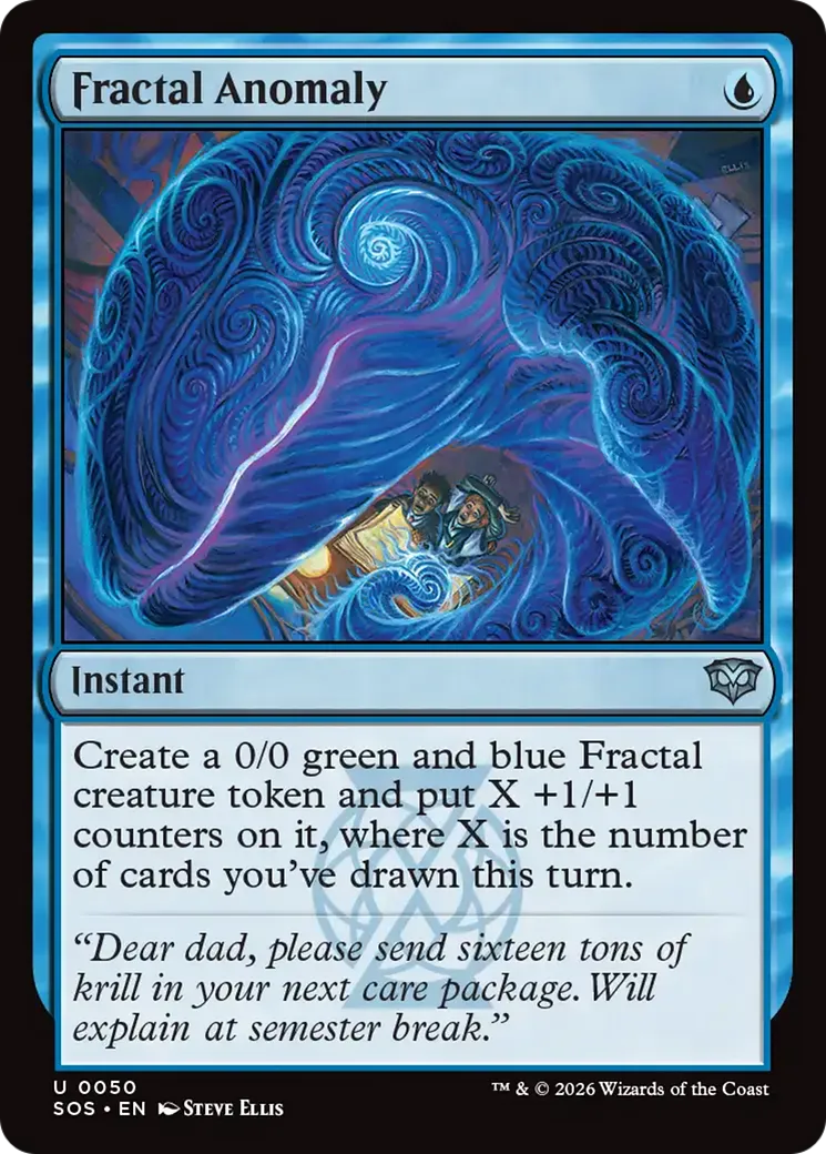 Fractal Anomaly — Secrets of Strixhaven — Magic: The Gathering
