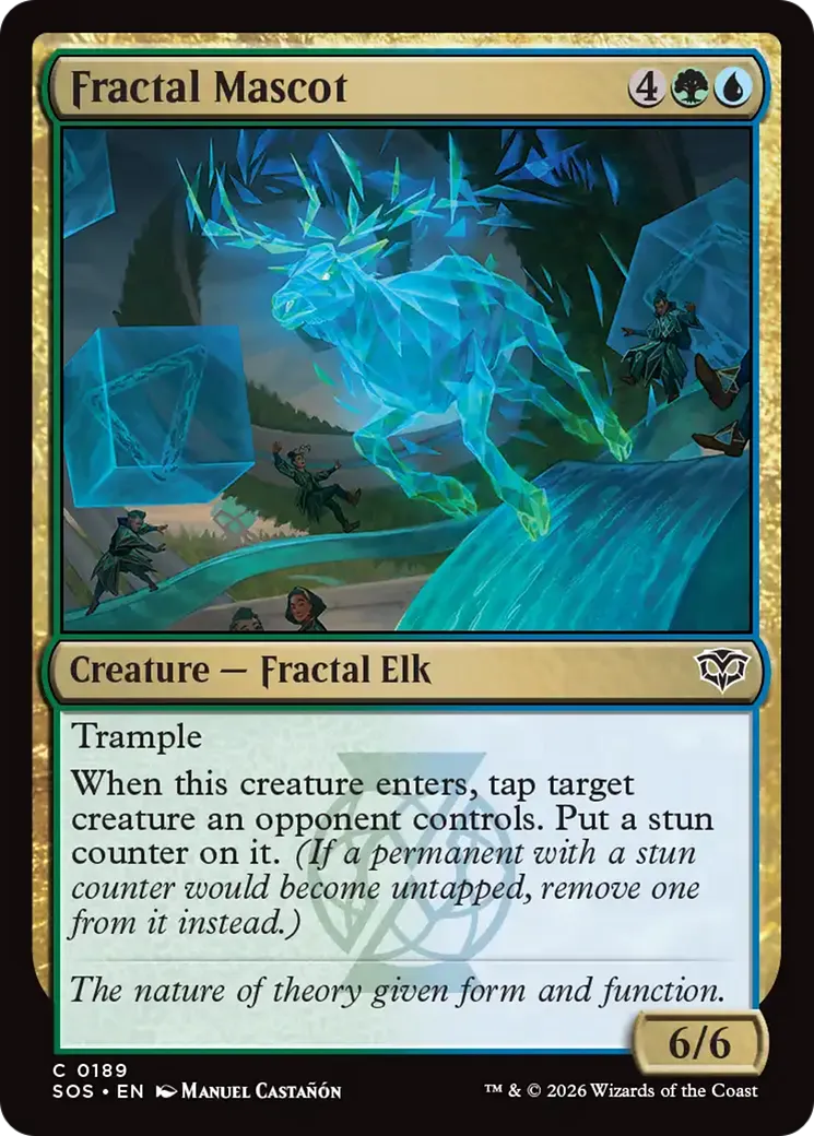 Mascotte fractale — Secrets of Strixhaven — Magic: The Gathering
