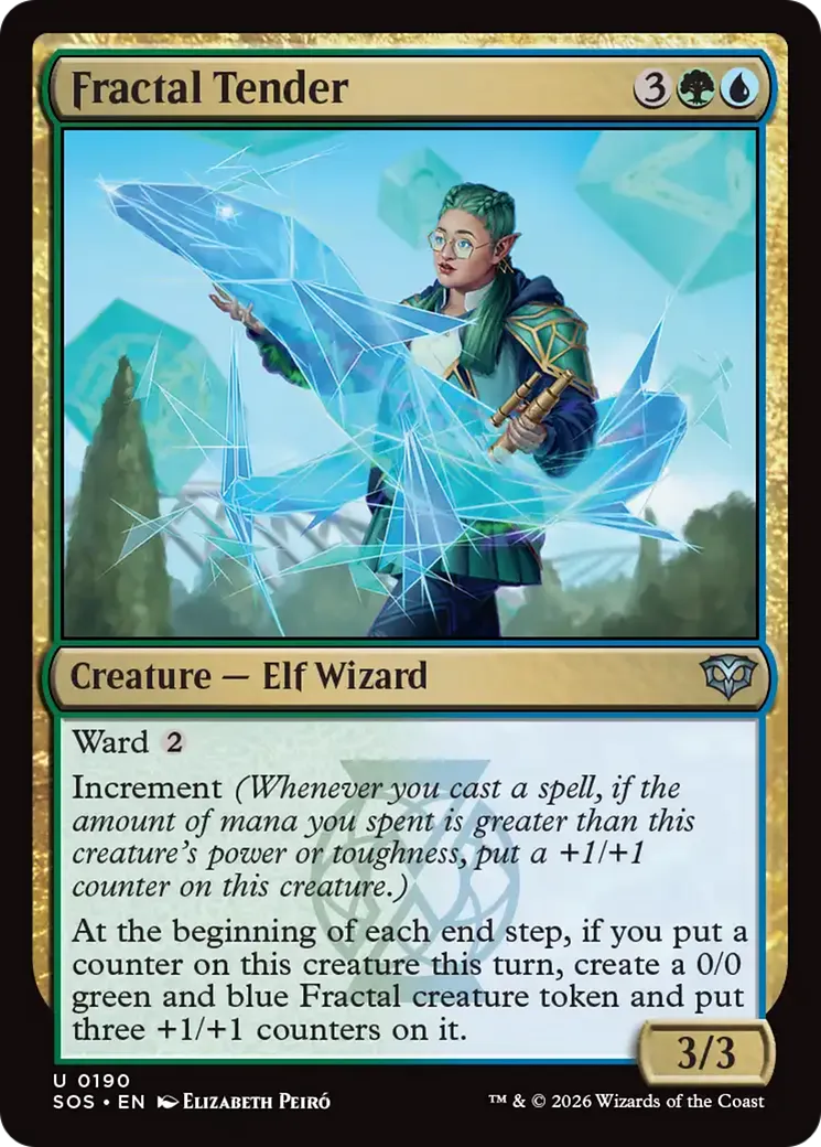 Veilleuse de fractales — Secrets of Strixhaven — Magic: The Gathering