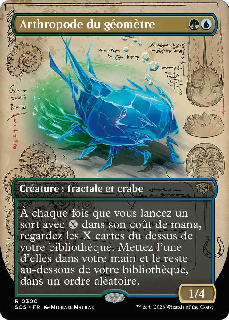 Arthropode du géomètre — Secrets of Strixhaven — Magic: The Gathering