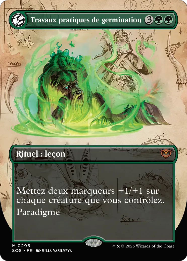 Travaux pratiques de germination — Secrets of Strixhaven — Magic: The Gathering