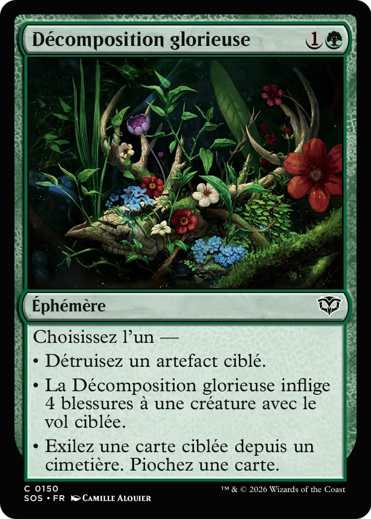 Décomposition glorieuse — Secrets of Strixhaven — Magic: The Gathering