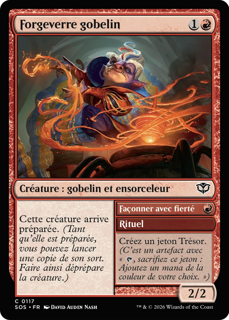 Forgeverre gobelin // Craft with Pride — Secrets of Strixhaven — Magic: The Gathering