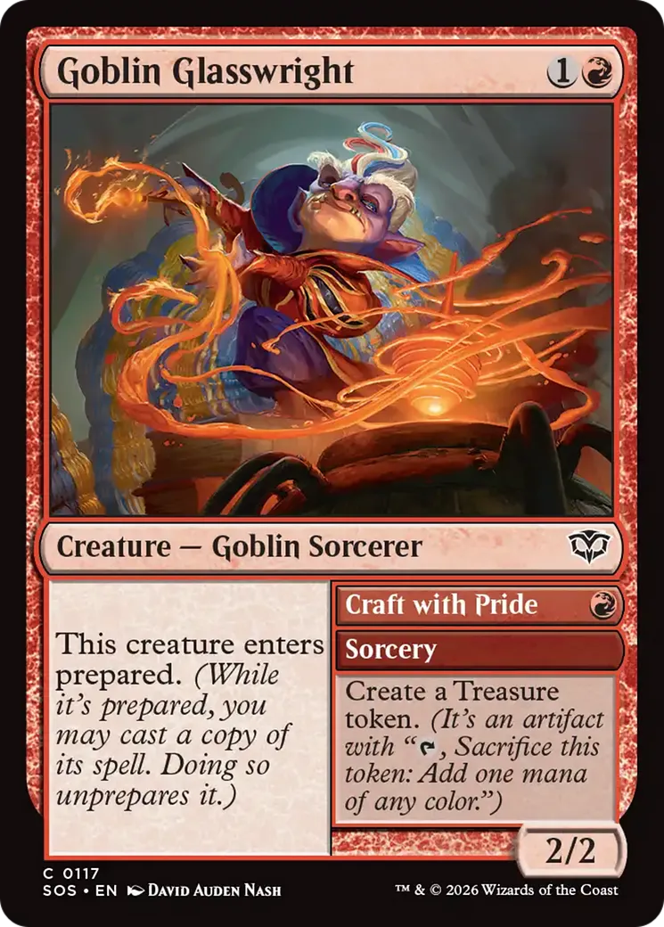 Goblin Glasswright // Craft with Pride — Secrets of Strixhaven — Magic: The Gathering