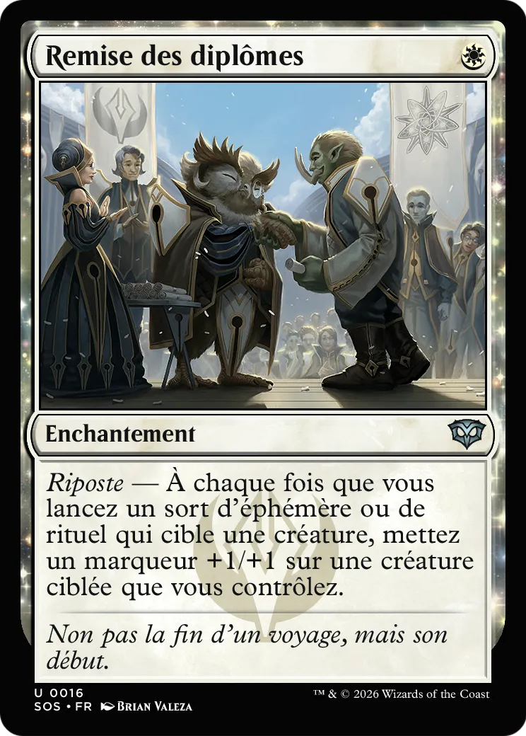 Remise des diplômes — Secrets of Strixhaven — Magic: The Gathering