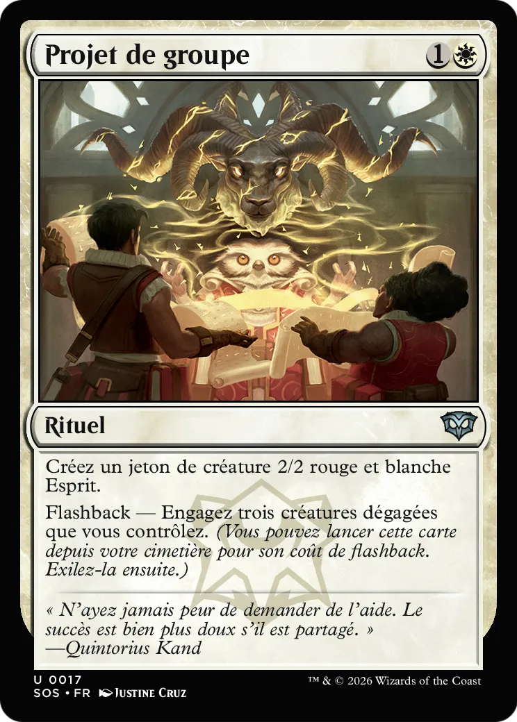 Projet de groupe — Secrets of Strixhaven — Magic: The Gathering