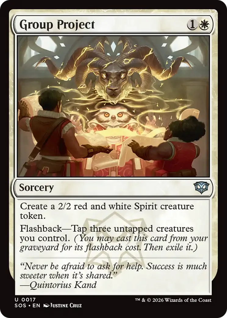 Projet de groupe — Secrets of Strixhaven — Magic: The Gathering