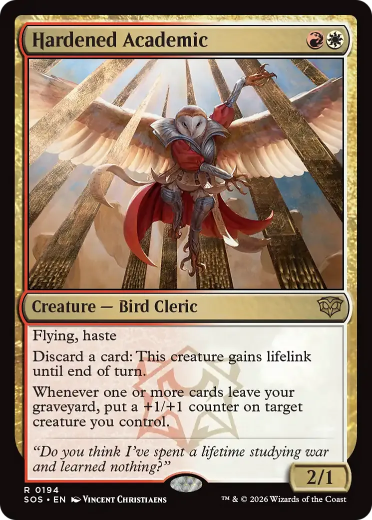 Universitaire endurci — Secrets of Strixhaven — Magic: The Gathering