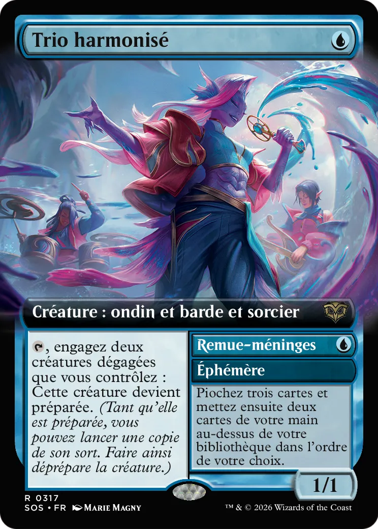 Trio harmonisé // Brainstorm — Secrets of Strixhaven — Magic: The Gathering