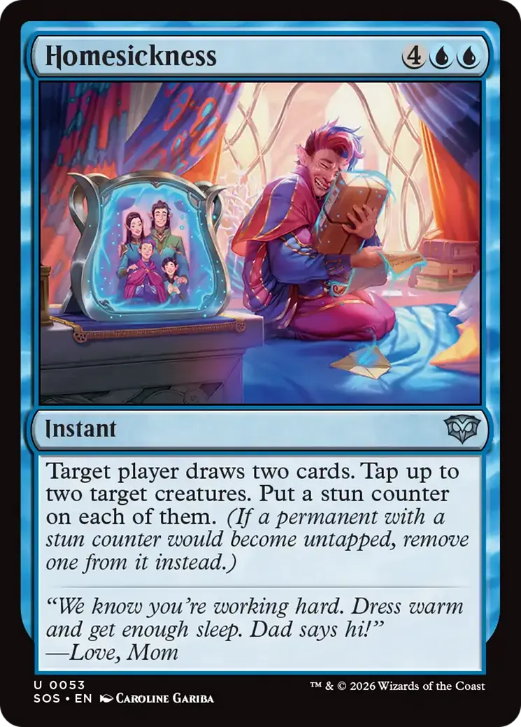 Homesickness — Secrets of Strixhaven — Magic: The Gathering