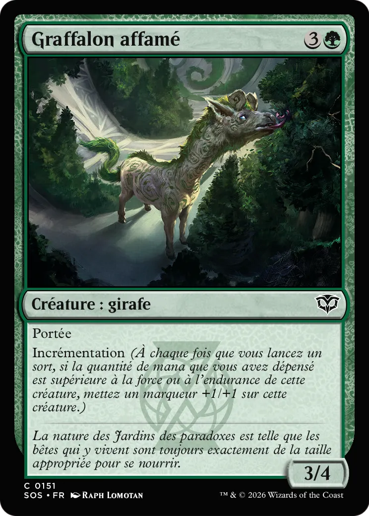 Graffalon affamé — Secrets of Strixhaven — Magic: The Gathering
