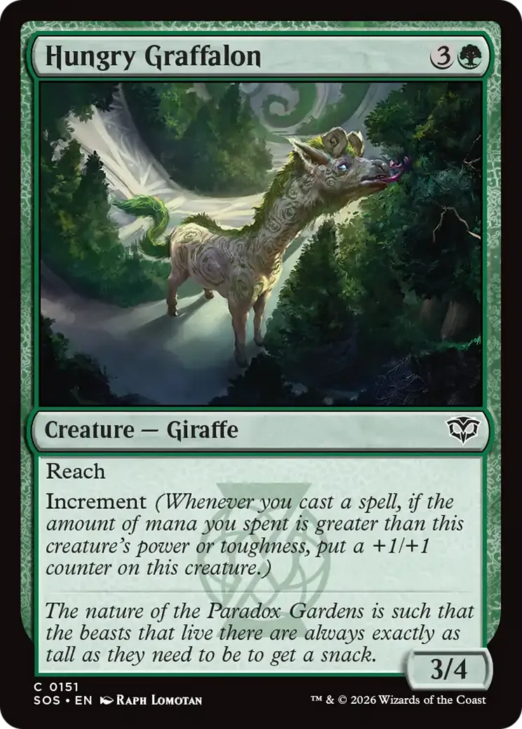 Hungry Graffalon — Secrets of Strixhaven — Magic: The Gathering