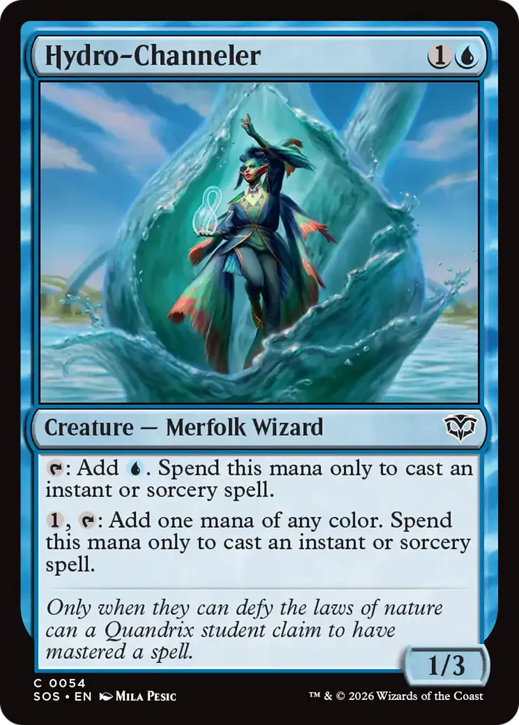 Hydro-canaliseuse — Secrets of Strixhaven — Magic: The Gathering