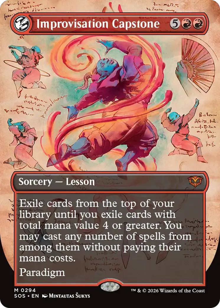 Improvisation Capstone — Secrets of Strixhaven — Magic: The Gathering