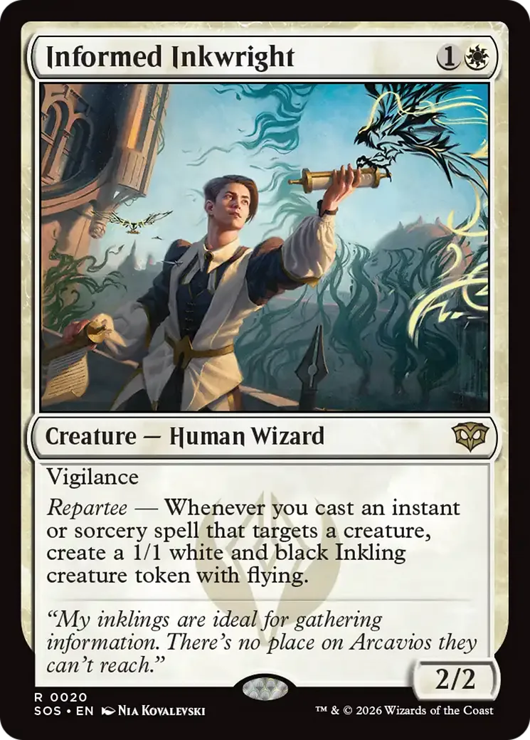 Informed Inkwright — Secrets of Strixhaven — Magic: The Gathering