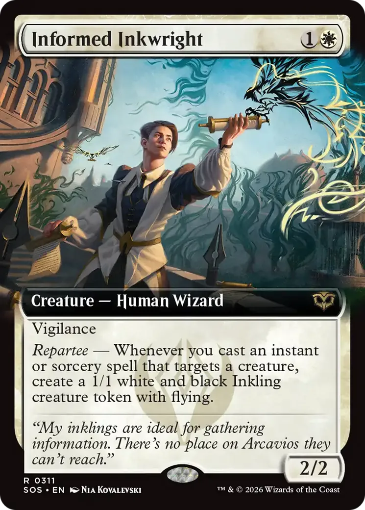 Informed Inkwright — Secrets of Strixhaven — Magic: The Gathering