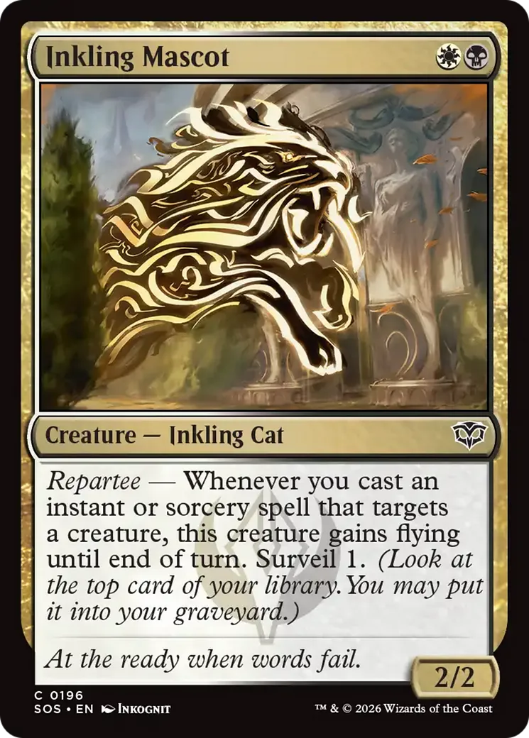 Mascotte encrelin — Secrets of Strixhaven — Magic: The Gathering