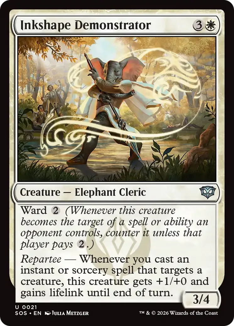 Inkshape Demonstrator — Secrets of Strixhaven — Magic: The Gathering