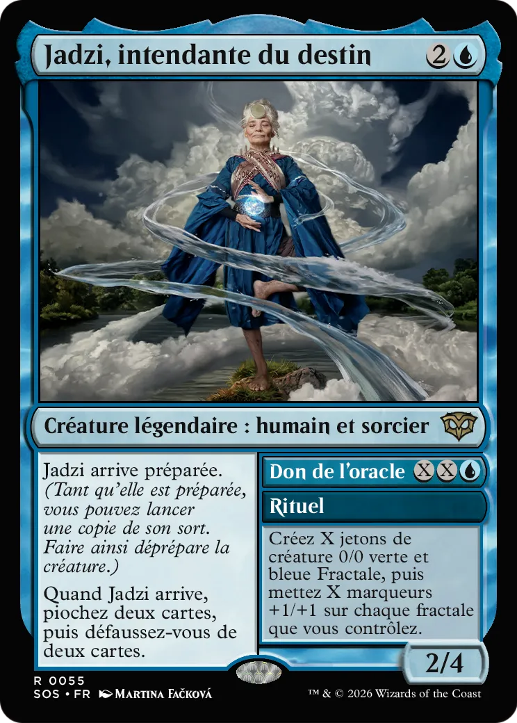 Jadzi, intendante du destin // Oracle's Gift — Secrets of Strixhaven — Magic: The Gathering