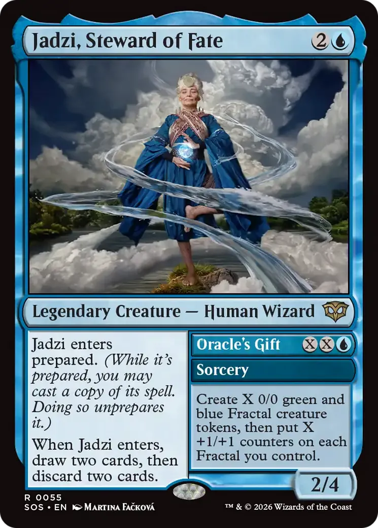 Jadzi, intendante du destin // Oracle's Gift — Secrets of Strixhaven — Magic: The Gathering