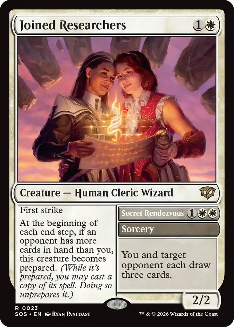 Joined Researchers // Secret Rendezvous — Secrets of Strixhaven — Magic: The Gathering