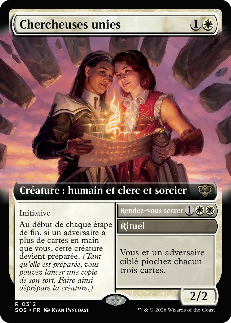 Chercheuses unies // Secret Rendezvous — Secrets of Strixhaven — Magic: The Gathering