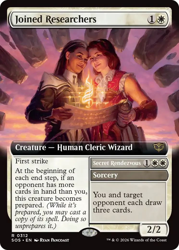 Joined Researchers // Secret Rendezvous — Secrets of Strixhaven — Magic: The Gathering