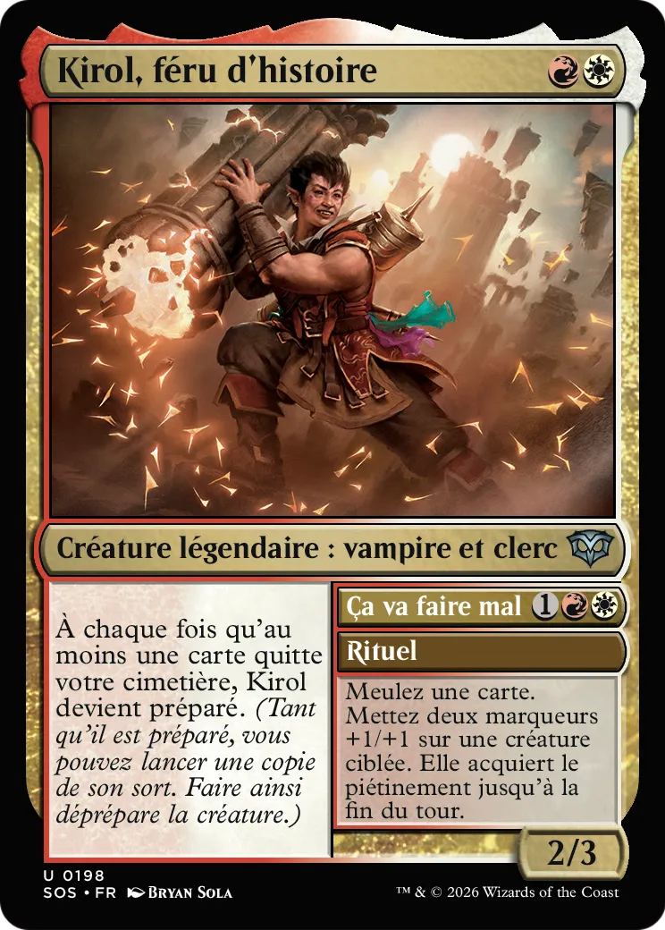 Kirol, féru d'histoire // Pack a Punch — Secrets of Strixhaven — Magic: The Gathering