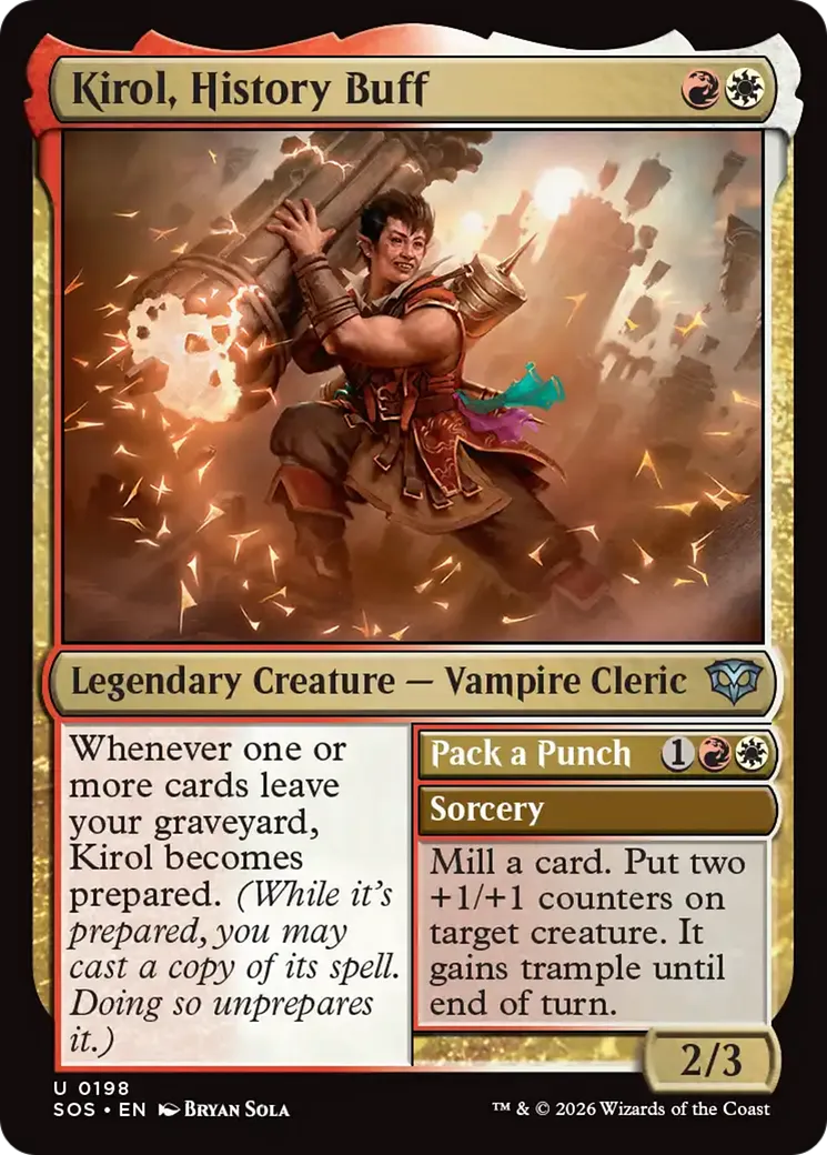 Kirol, féru d'histoire // Pack a Punch — Secrets of Strixhaven — Magic: The Gathering