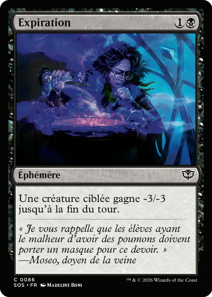 Expiration — Secrets of Strixhaven — Magic: The Gathering