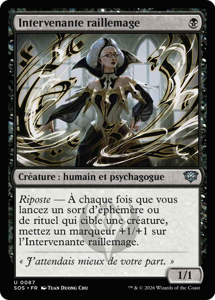 Intervenante raillemage — Secrets of Strixhaven — Magic: The Gathering