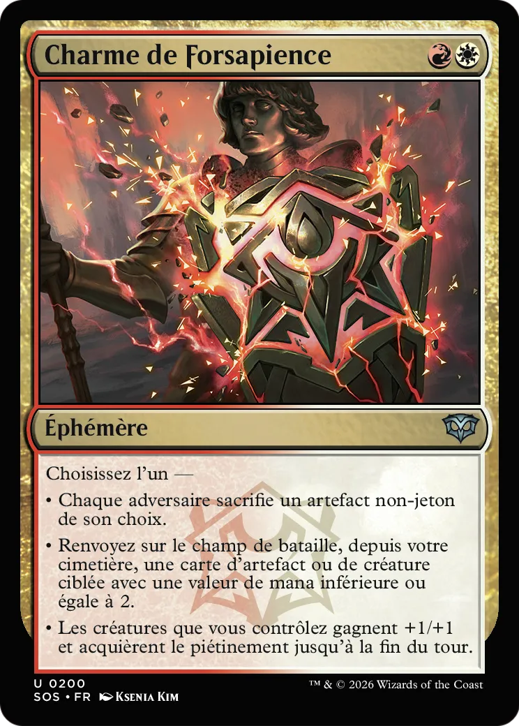Charme de Forsapience — Secrets of Strixhaven — Magic: The Gathering