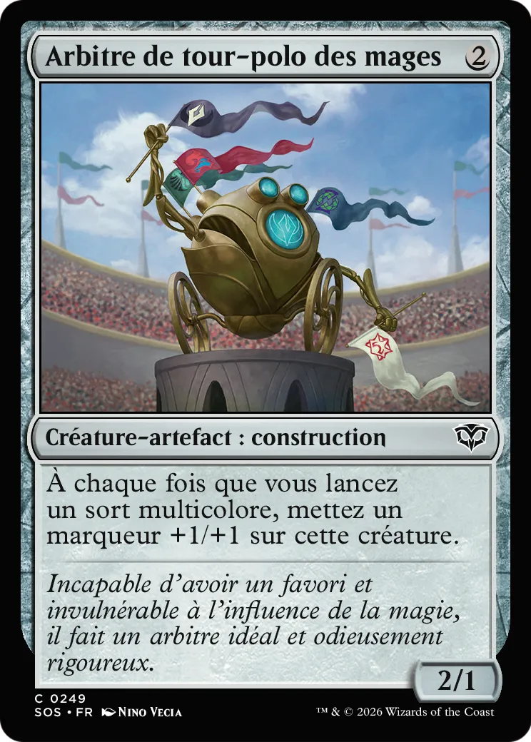 Arbitre de tour-polo des mages — Secrets of Strixhaven — Magic: The Gathering