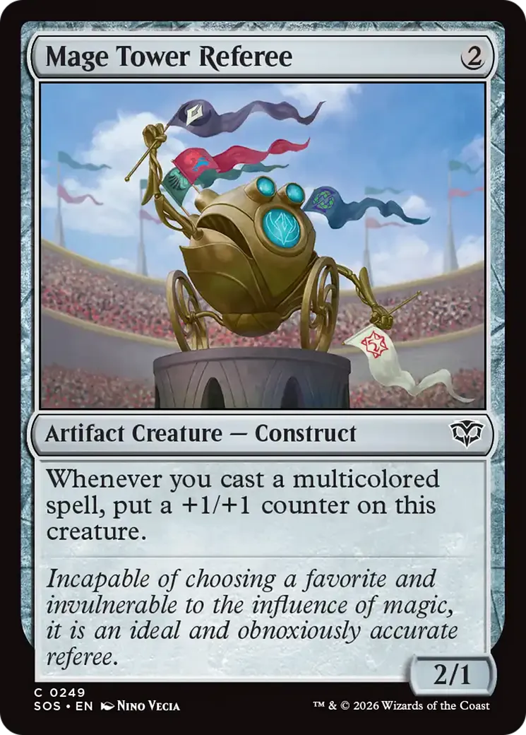 Arbitre de tour-polo des mages — Secrets of Strixhaven — Magic: The Gathering