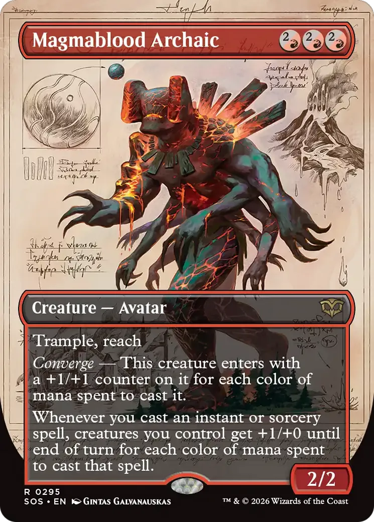 Magmablood Archaic — Secrets of Strixhaven — Magic: The Gathering
