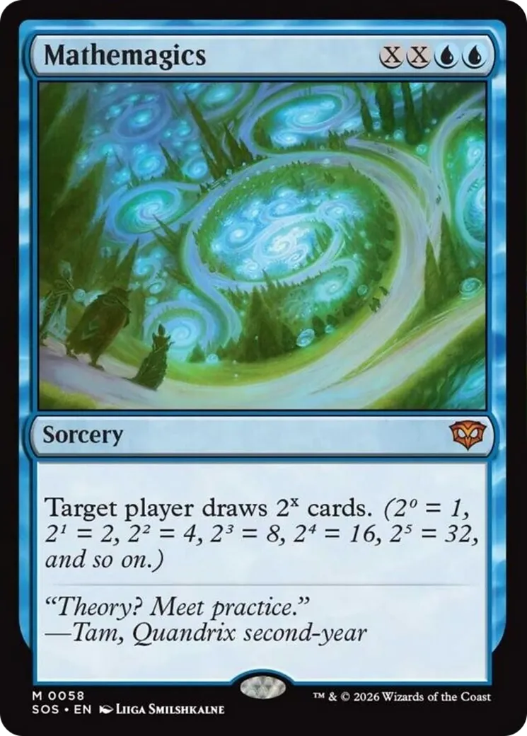 Mathemagics — Secrets of Strixhaven — Magic: The Gathering