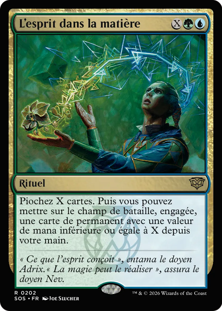 L'esprit dans la matière — Secrets of Strixhaven — Magic: The Gathering