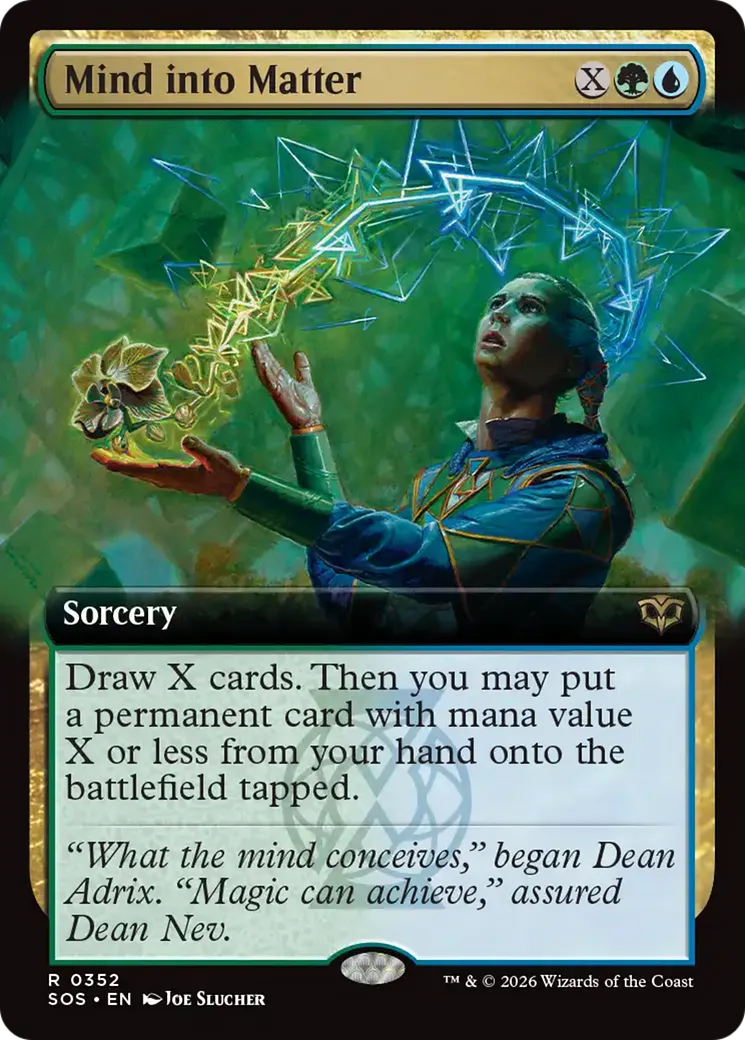 Mind into Matter — Secrets of Strixhaven — Magic: The Gathering