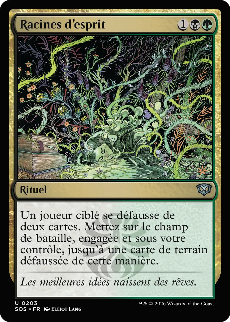 Racines d'esprit — Secrets of Strixhaven — Magic: The Gathering