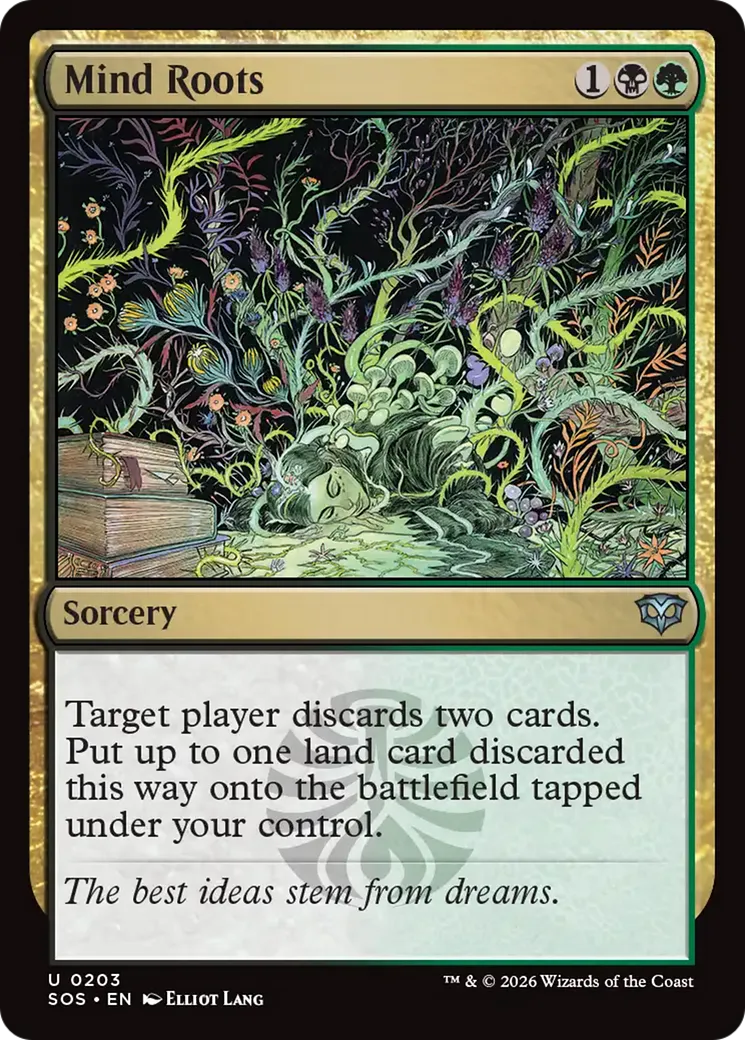 Mind Roots — Secrets of Strixhaven — Magic: The Gathering