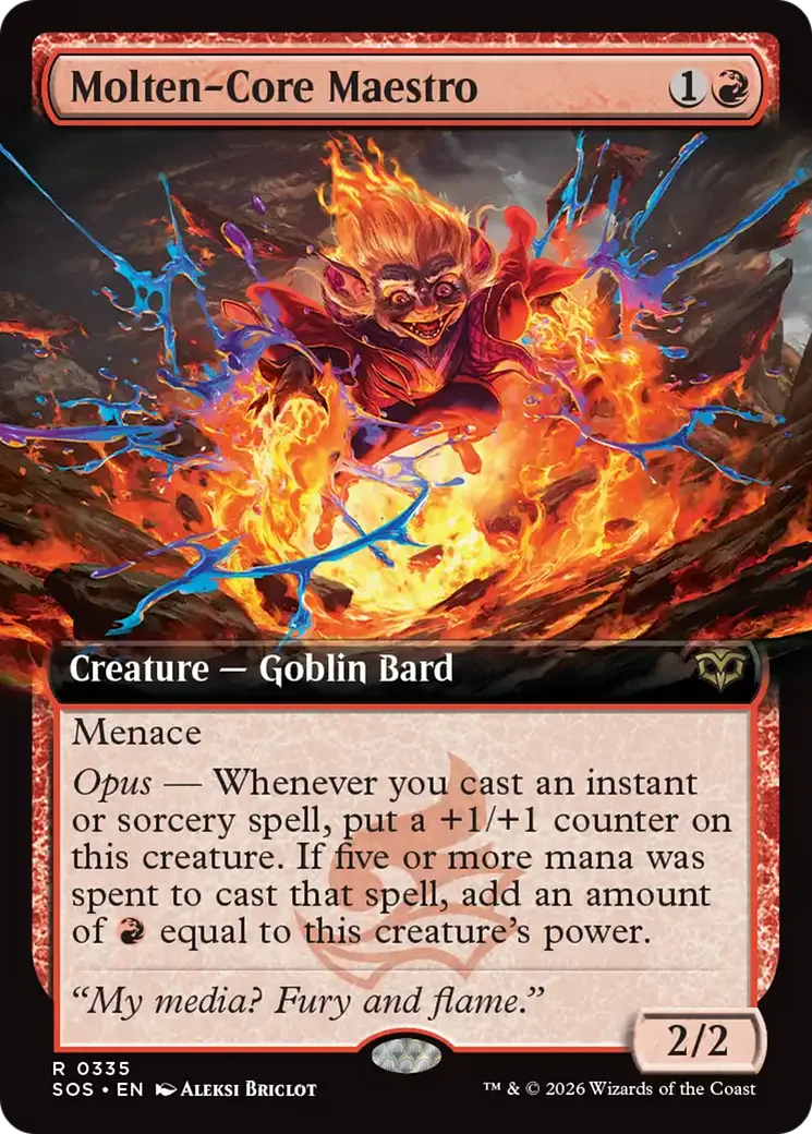 Molten-Core Maestro — Secrets of Strixhaven — Magic: The Gathering