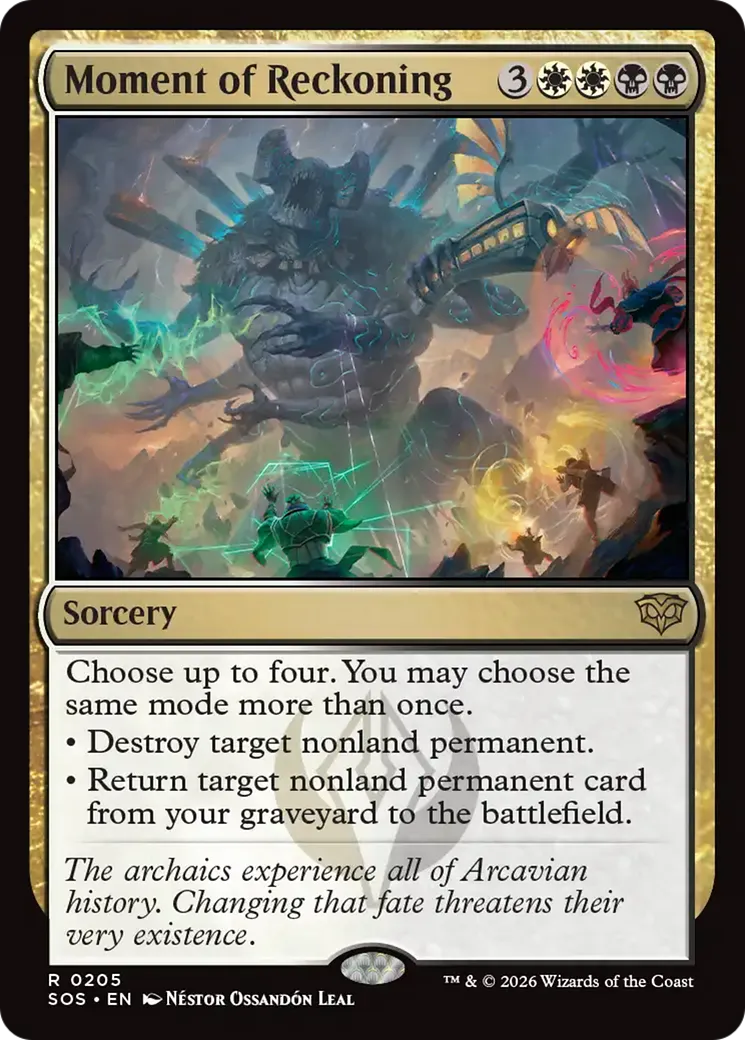 Moment of Reckoning — Secrets of Strixhaven — Magic: The Gathering