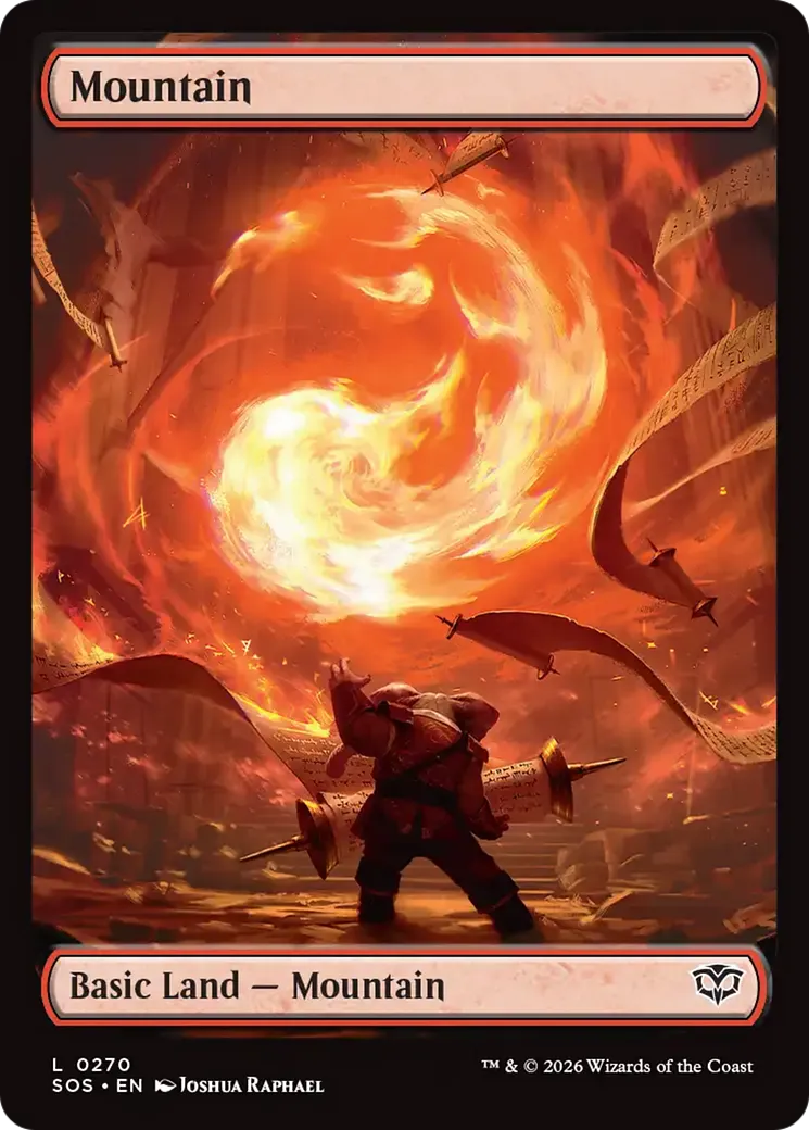 Mountain — Secrets of Strixhaven — Magic: The Gathering