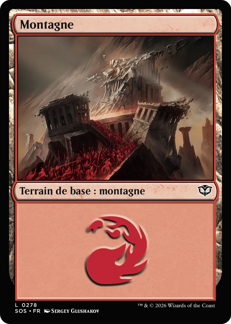 Montagne — Secrets of Strixhaven — Magic: The Gathering