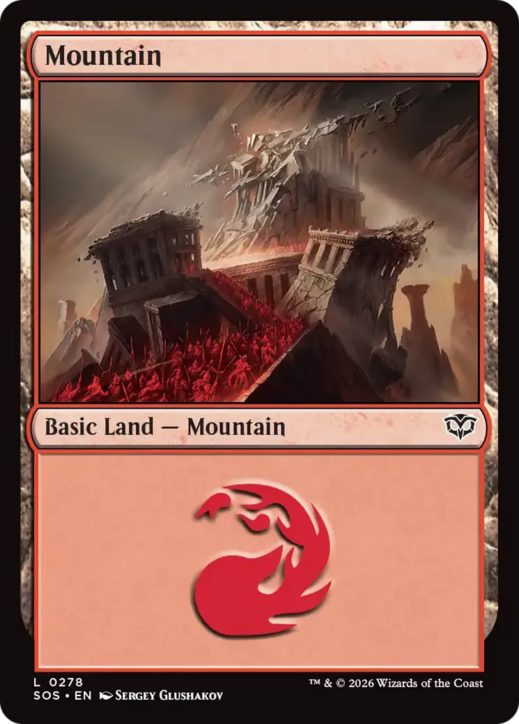 Mountain — Secrets of Strixhaven — Magic: The Gathering