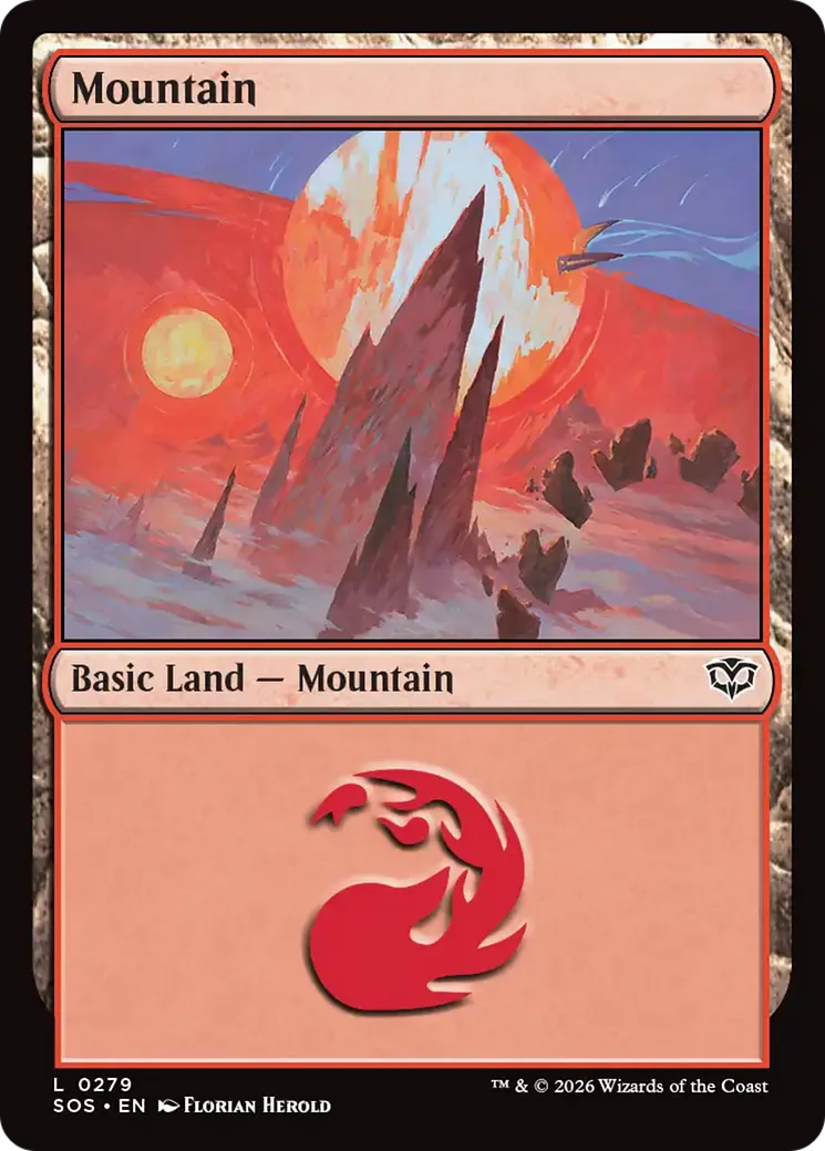 Mountain — Secrets of Strixhaven — Magic: The Gathering