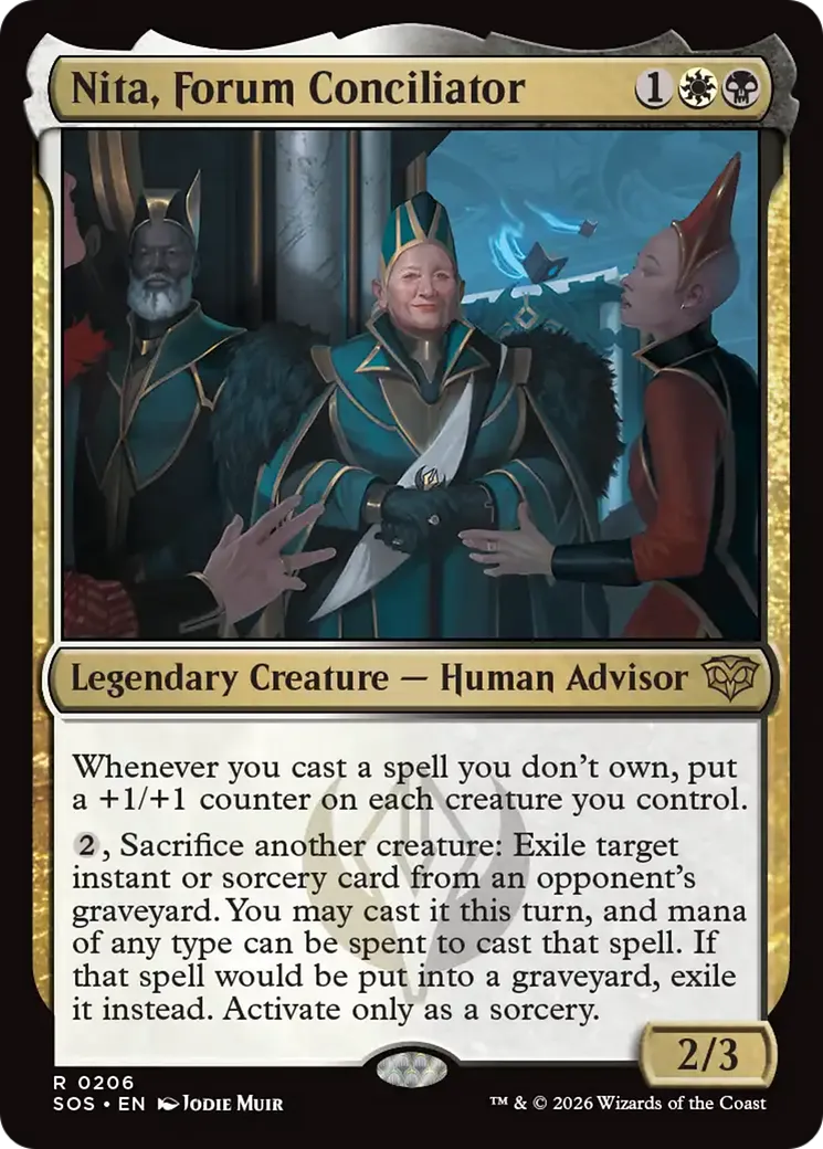 Nita, Forum Conciliator — Secrets of Strixhaven — Magic: The Gathering