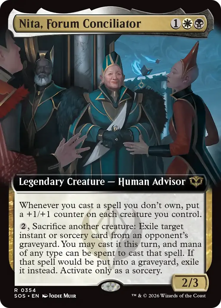 Nita, Forum Conciliator — Secrets of Strixhaven — Magic: The Gathering