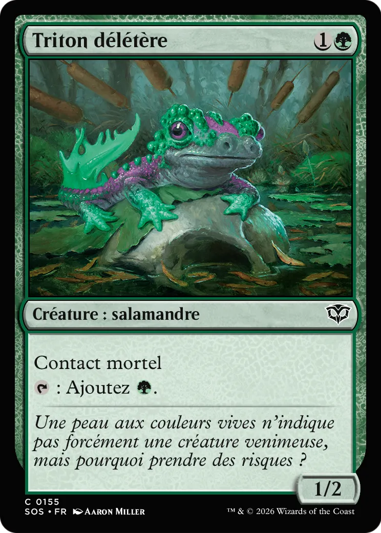 Triton délétère — Secrets of Strixhaven — Magic: The Gathering
