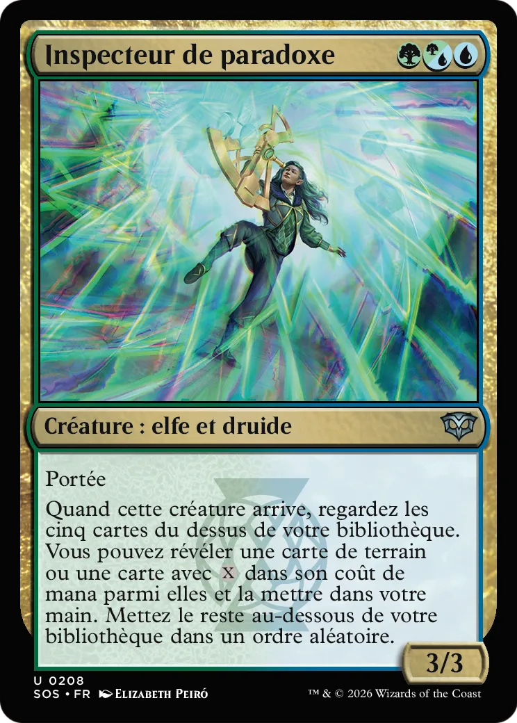 Inspecteur de paradoxe — Secrets of Strixhaven — Magic: The Gathering